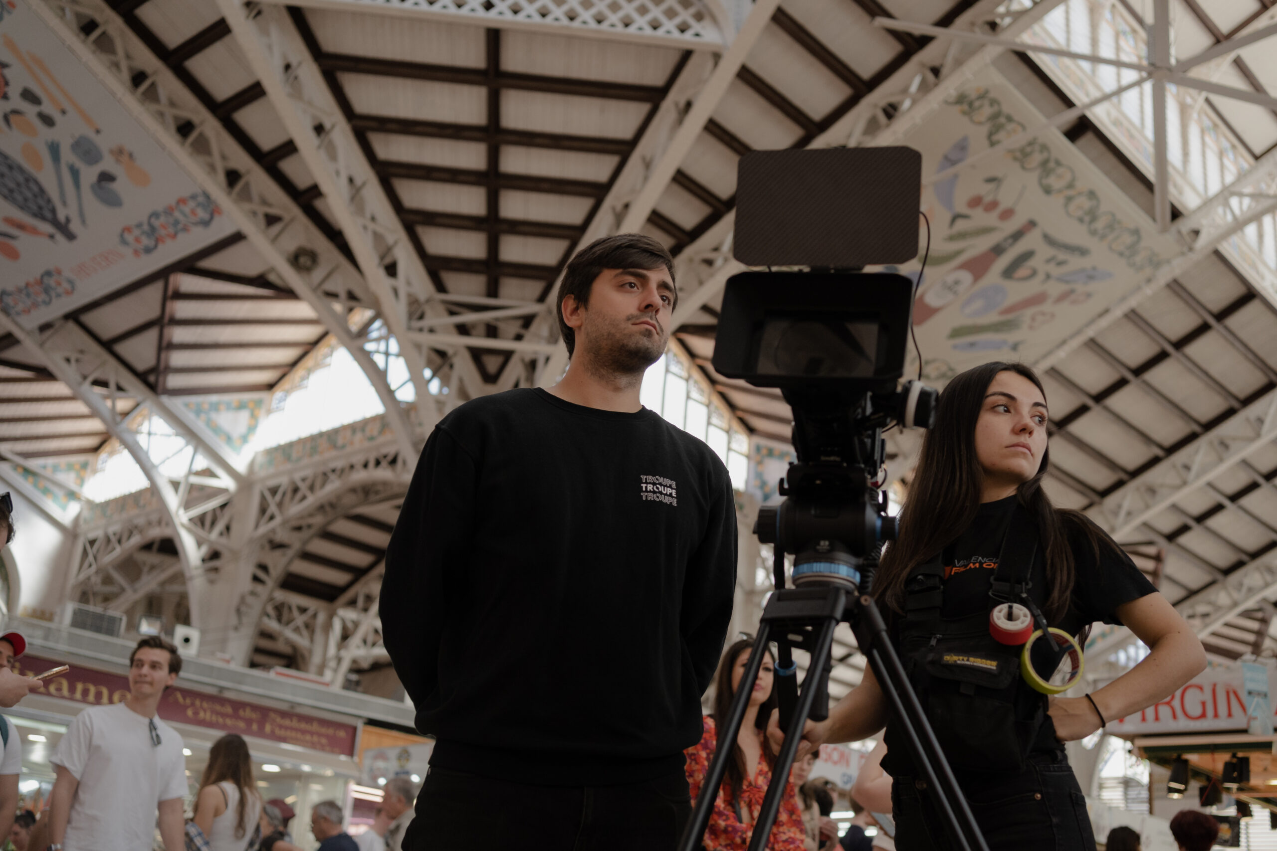 Rodaje motion graphics Serunion Troupe Valencia